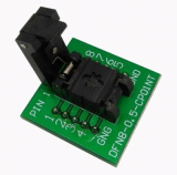 DFN8 programming adapter 2_3 0_5mm QFN8 socket adapter
